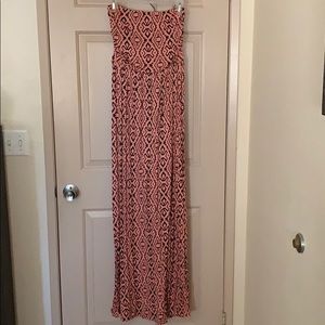 Tribal Print Maxi Dress